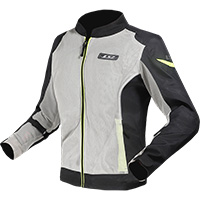 Ls2 Airy Lady Jacket Black Grey Yellow