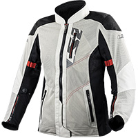 Chaqueta Dama LS2 Alba gris claro