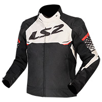 Giacca Ls2 Apex Bianco Rosso