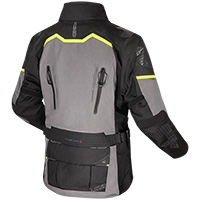 Blouson Ls2 Apollo Noir Gris Jaune