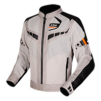 Giacca Donna Ls2 Garda Air Grigio Arancio
