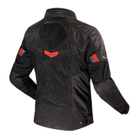 Chaqueta Mujer LS2 Garda Air negro rojo - img 2