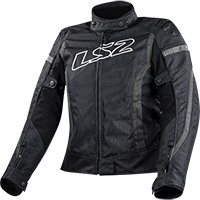 Ls2 Gate Lady Jacket Black Dark Grey