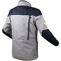 Chaqueta LS2 Metropolis Evo titanio azul hv amarillo - 2