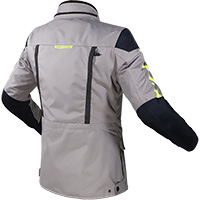 Blouson Femme Ls2 Metropolis Evo Titane Bleu Jaune