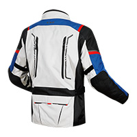Blouson Ls2 Narvik Bleu Gris Rouge
