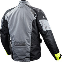 Blouson LS2 Phase gris fluo jaune - 2