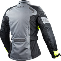 Ls2 Phase Lady Jacket Grey Fluo Yellow