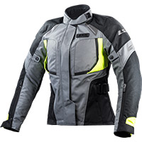 Ls2 Phase Lady Jacket Grey Fluo Yellow