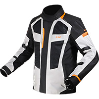 Giacca Ls2 Scout Nero Grigio Arancio