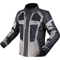 Chaqueta LS2 Scout negro gris naranja