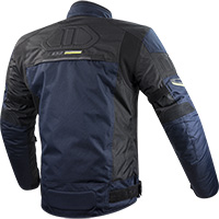 Blouson LS2 Shadow bleu noir hv jaune - 2