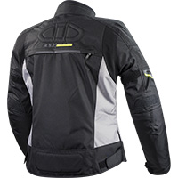 Blouson Femme LS2 Shadow noir jaune titane - 2