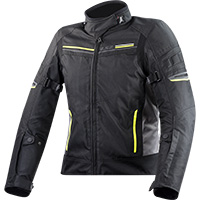 Ls2 Shadow Lady Jacket Black Titanium Yellow