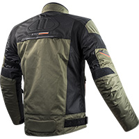 Giacca Ls2 Shadow Oliva Verde Hv Arancio