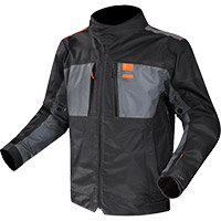 Giacca LS2 Titanium nero arancio