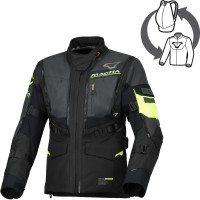 Giacca Donna Macna Flexodus Night Eye Nero Giallo
