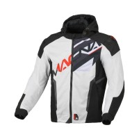 Veste Macna Oximesh gris rouge noir