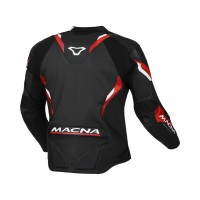 Macna Evoctane Lederjacke schwarz rot - img 2