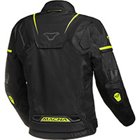 Macna Adept Jacket Black Yellow