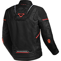 Macna Adept Jacket Black Red - 2