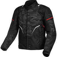 Blouson Macna Adept Noir Rouge