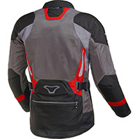 Macna Aerocon Jacket Grey Red