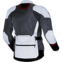 Macna Aerocon Night Eye Jacket Grey Red - 4