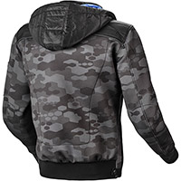 Sweat à Capuche Macna Aron Camo Noir