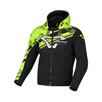 Macna Atracor Jacket Black Yellow White