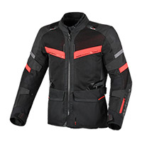 Blouson Macna Captane Noir Rouge