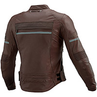 Blouson En Cuir Femme Macna Daisy Marron