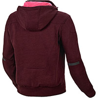 Sudadera Dama Macna District rojo oscuro - 2