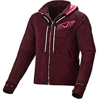 Macna District Lady Hoodie Dark Red