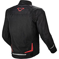 Chaqueta Macna Durago negro rojo