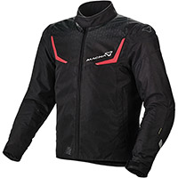 Chaqueta Macna Durago negro rojo