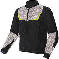 Blouson Macna Durago Night Eye noir jaune - 3