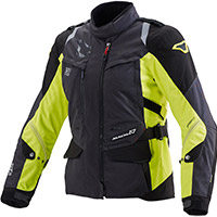 Chaqueta Dama Macna Equator negro amarillo