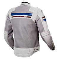 Macna Fluent Jacket Grey Red Blue - 2