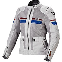 Macna Fluent Lady Jacket Grey Blue Red