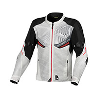 Blouson Macna Foxter Gris Rouge