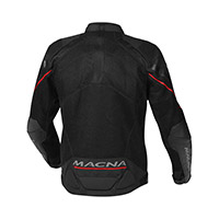 Chaqueta Macna Foxter negro rojo