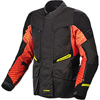 Blouson Macna Fusor noir orange