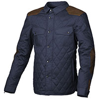 Blouson Macna Inland Quilted Bleu Marròn