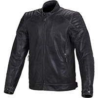 Blouson En Cuir Macna Lance Noir