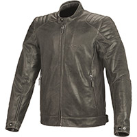 Blouson En Cuir Macna Lance Vert