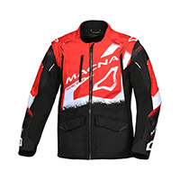 Chaqueta Macna Landmark rojo blanco