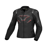 Blouson Femme Macna Pointer Noir Rouge