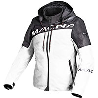 Chaqueta de señora Macna Racoon gris negro