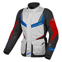 Macna Rancher Lady Jacket Grey Blue Red